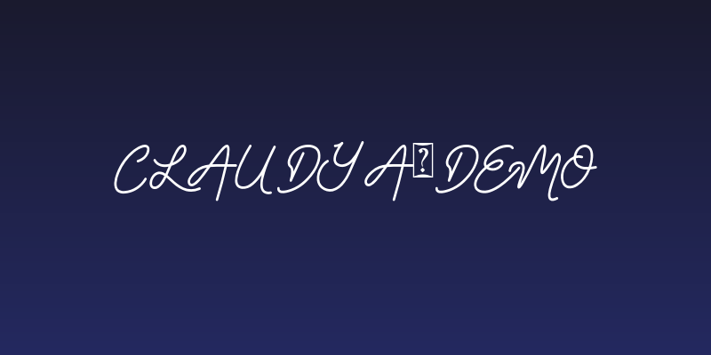 Claudya_DEMO Social Header