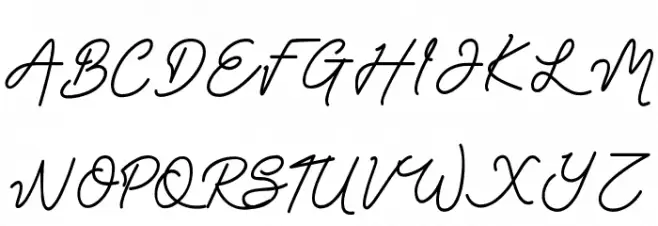 Claudya_DEMO Schriftart Groß
