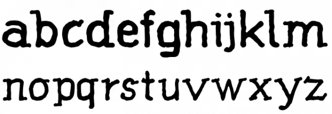 Claus Caratteri MINUSCOLO