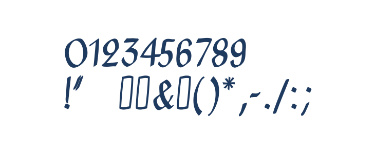 Clausewitz-Fraktur Other Characters