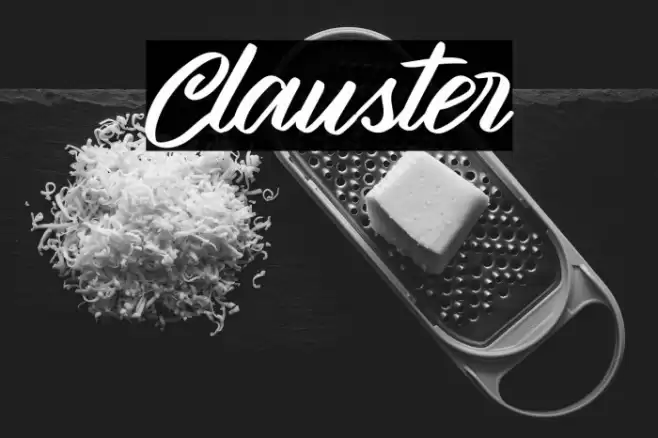 Clauster خط examples