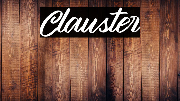 Clauster Example 3