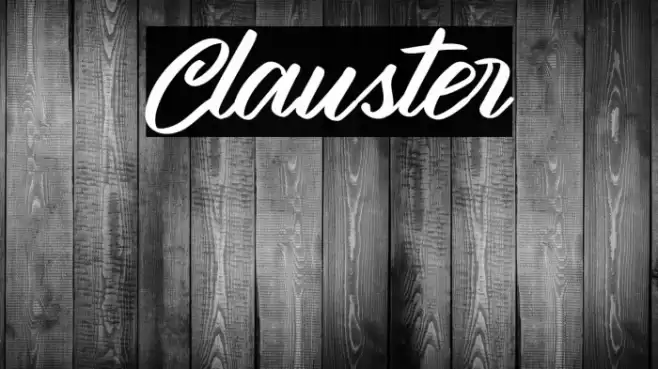 Clauster خط examples