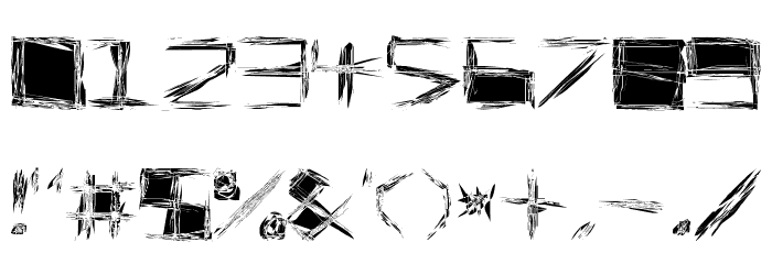 Claustrophont Font OTHER CHARS
