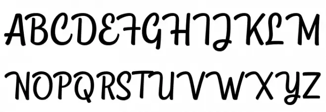 ClautyaDEMO फ़ॉन्ट अपरकेस