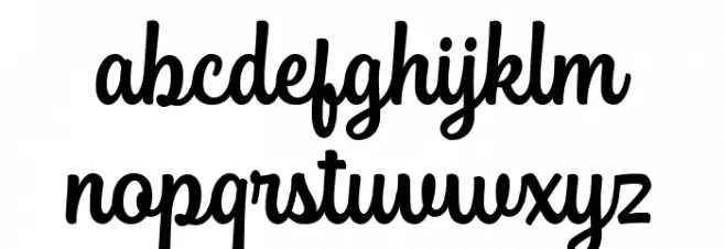 ClautyaDEMO Font LOWERCASE