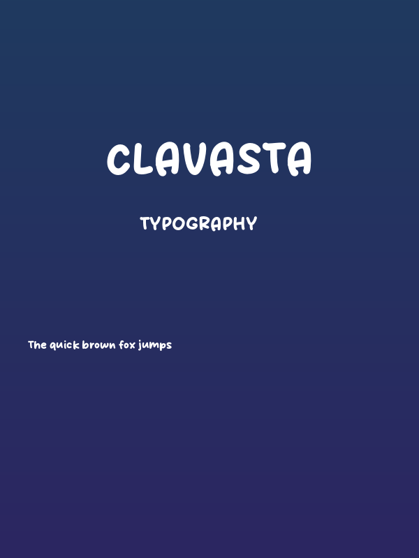 Clavasta Poster