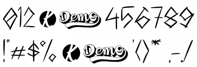 ClawMan Font OTHER CHARS