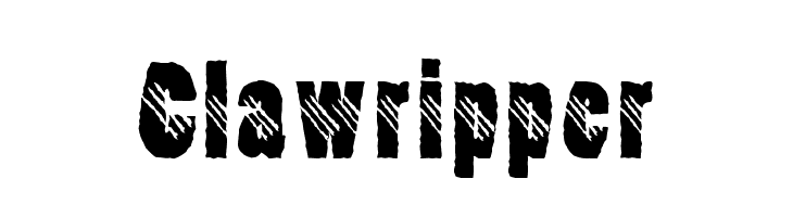 Clawripper Font