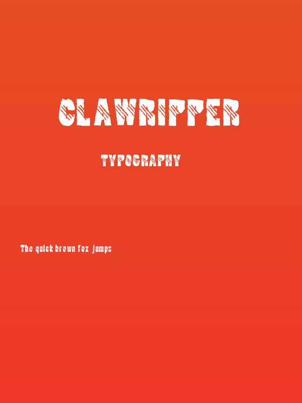Clawripper Poster