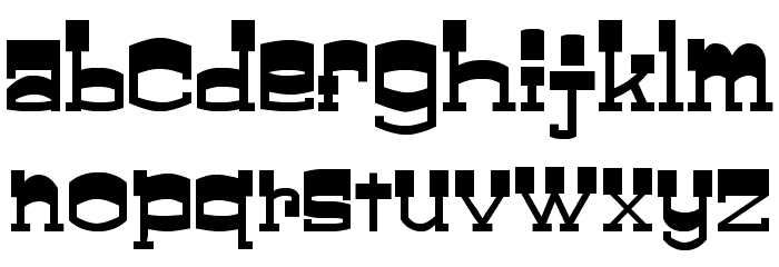 ClayFeet_V0.0.0 Font LOWERCASE