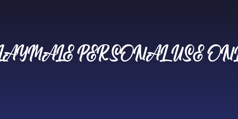 Claymale Personal Use Only Social Header