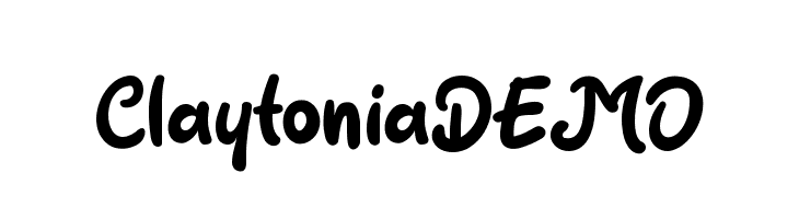ClaytoniaDEMO  font caratteri gratis