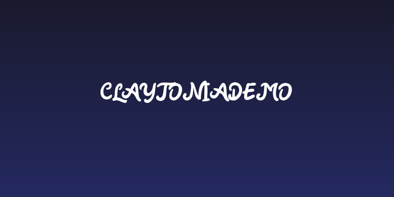 ClaytoniaDEMO Social Header