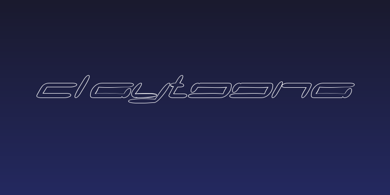 Claytoona Social Header