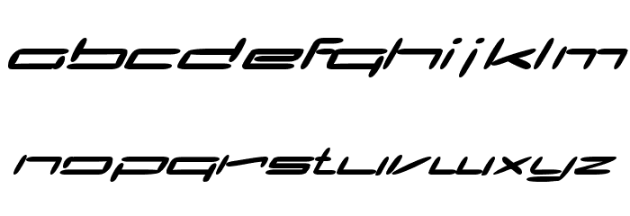 Claytoona Font LOWERCASE