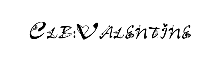 Clb:Valentine Font