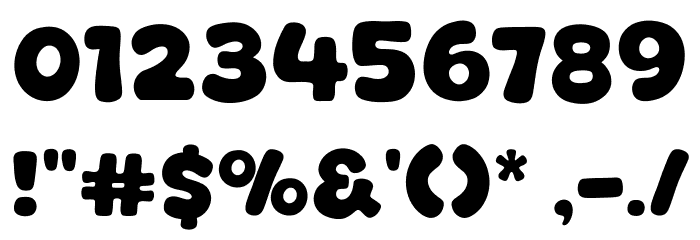 Clean Cafe Font OTHER CHARS
