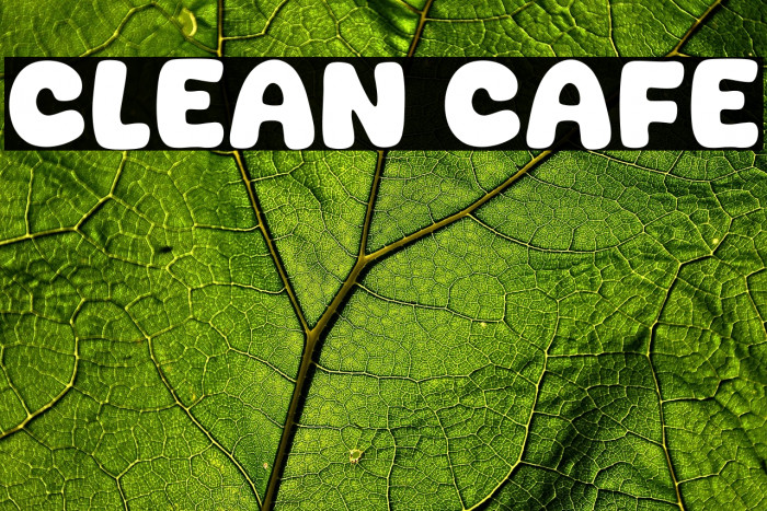 Clean Cafe Example 3