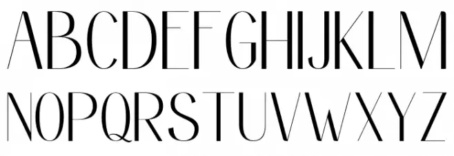 Clean Fragile Personal Use Schriftart Groß