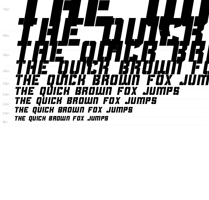 Clean Sports Stencil Waterfall