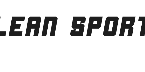 Clean Sports Logo