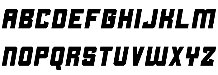 Clean Sports Font LOWERCASE