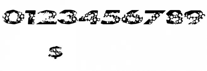 CleanBubbles Font OTHER CHARS