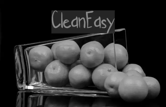 CleanEasy Font examples