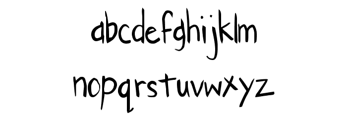 CleanEasy Font LOWERCASE