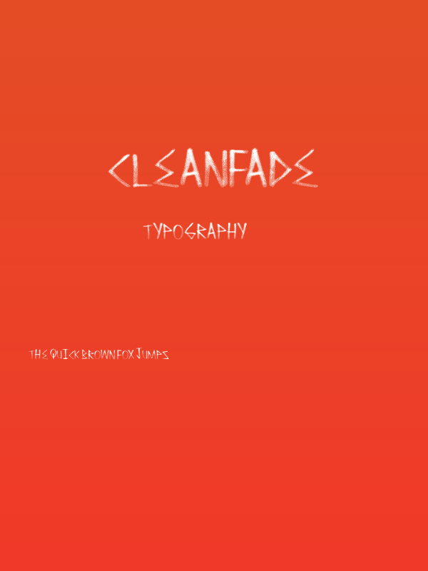 CleanFade Poster