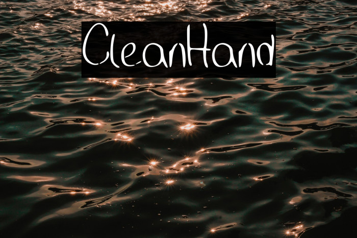 CleanHand Example 2