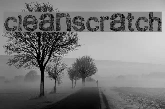 CleanScratch Fuentes examples