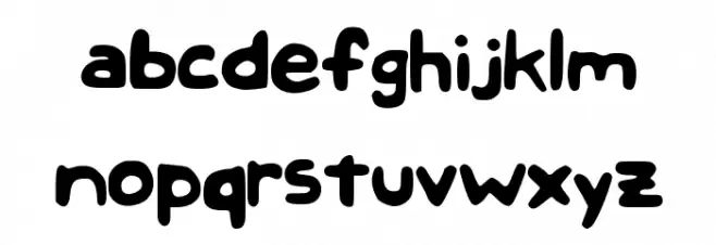 CleanStephanieee フォント 小文字