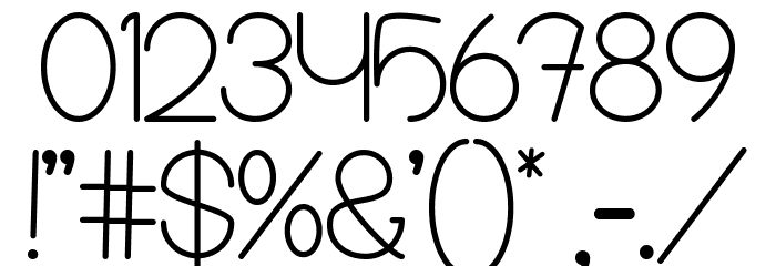 Cleandro Font OTHER CHARS