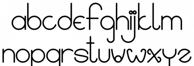 Cleandro خط أحرف صغيرة