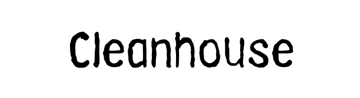 Cleanhouse Font
