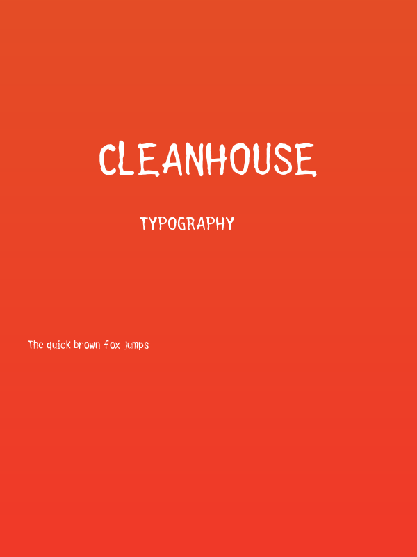 Cleanhouse Poster