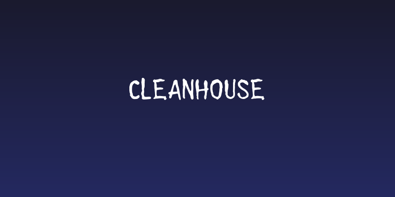 Cleanhouse Social Header