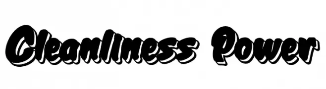 Cleanliness Power  Fuentes Gratis Descargar