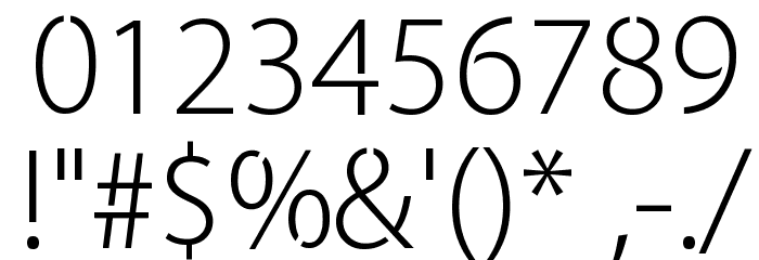 Cleanvertising-Light Font OTHER CHARS