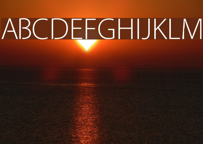 Cleanvertising-Light Font examples