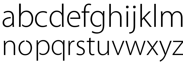 Cleanvertising-Light Font LOWERCASE