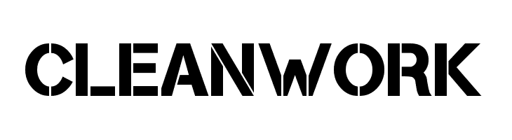 Cleanwork  font caratteri gratis