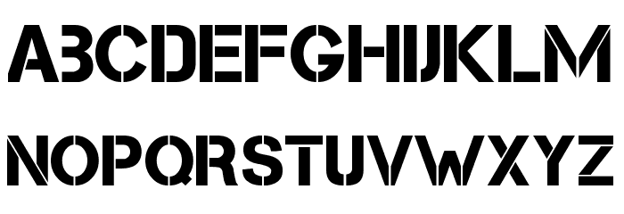 Cleanwork Font LOWERCASE
