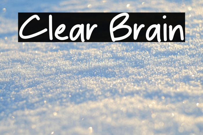 Clear Brain Example 2