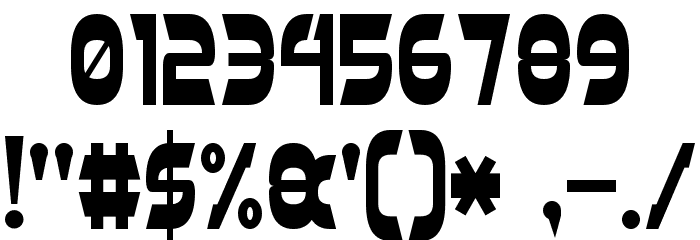 Clear Line 7 Font OTHER CHARS