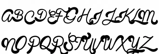 Clear Line - PERSONAL USE ONLY Fuentes MAYÚSCULAS