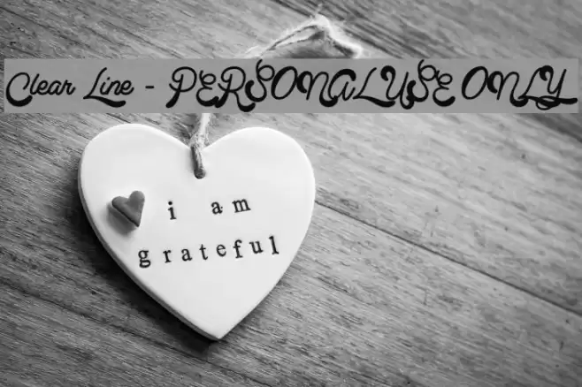 Clear Line - PERSONAL USE ONLY Polices examples