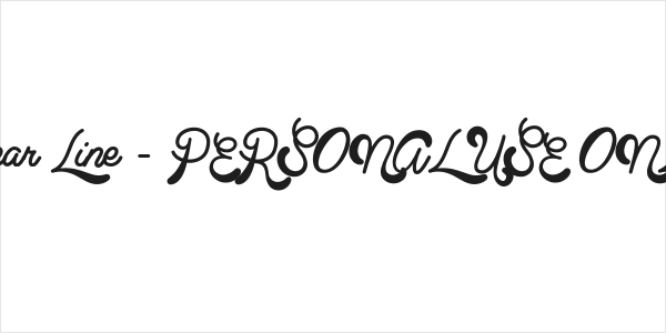 Clear Line - PERSONAL USE ONLY Logo